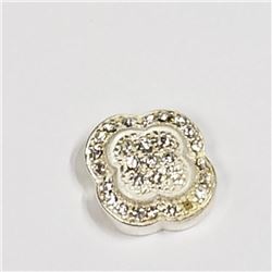 Sterling Silver Cubic Zirconia Pendant (~weight 3.6g), Suggested Retail Value $100