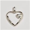 Image 2 : Sterling Silver Heart Pendant