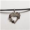 Image 1 : Sterling Silver Heart Necklace