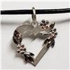 Image 2 : Sterling Silver Heart Necklace