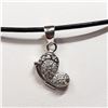 Image 1 : Sterling Silver Cubic Zirconia Necklace (~weight 2.5g), Suggested Retail Value $100