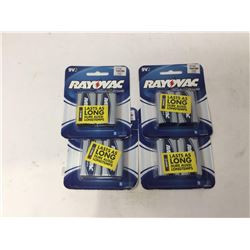 Rayovac (4 x 2 x 9V)