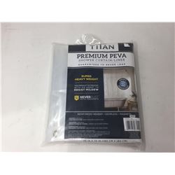 Titan Premium Shower Curtain/Liner- Super Heavy Weight