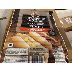 Case lot of 8 x 900g stampede hotdogs