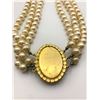 Image 8 : VINTAGE FAUX PEARL LAYERED NECKLACE WITH