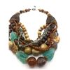 Image 3 : GORGEOUS VINTAGE EARTH TONED AFRICAN STYLE