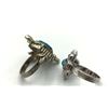 Image 3 : 2-VINTAGE NAVAJO-STYLE SILVER TONED RINGS