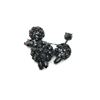 Image 2 : VINTAGE BLACK BEADED NECKLACE PLUS BLACK