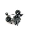 Image 3 : VINTAGE BLACK BEADED NECKLACE PLUS BLACK