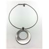 Image 1 : MILOR ITALY STAINLESS STEEL CABLE NECKLACE