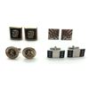 Image 1 : 4-PAIRS OF VINTAGE MENS CUFF LINKS