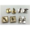 Image 2 : 4-PAIRS OF VINTAGE MENS CUFF LINKS