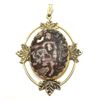 Image 5 : 3-GOLD TONED CHAINS PLUS BONUS LARGE CIRCULAR