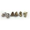 Image 2 : 3-PAIRS OF VINTAGE RHINESTONE CLIP ON EARRINGS