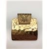 Image 2 : 2-VINTAGE GOLD/COPPER TONED PANEL CHUNKY