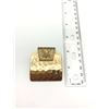 Image 8 : 2-VINTAGE GOLD/COPPER TONED PANEL CHUNKY