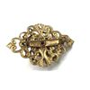 Image 2 : 4-VINTAGE GOLD TONED PENDANTS PLUE (1)BROOCH