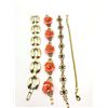 Image 2 : 4-GOLD TONED VINTAGE BRACELETS (1)AVON