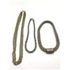Image 2 : 3-VINTAGE SILVER TONED NECKLACES: (1)WITH