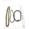 Image 3 : 3-VINTAGE SILVER TONED NECKLACES: (1)WITH