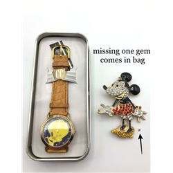 VINTAGE DISNEY TWEETIE BIRD WATCH PLUS