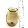 Image 2 : VINTAGE SOLID BRASS MENS BELT BUCKLE