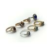 Image 3 : 7-FASHION BLING RINGS!!! CLEAR-BLUE-RED