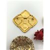 Image 3 : 4-VINTAGE GOLD TONED BROOCHES: (1)MONET