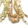 Image 2 : 4-VINTAGE BEADED NECKLACES (1)MARKED 1928