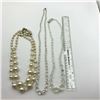 Image 3 : 3-VINTAGE BEADED NECKLACES: (1)LAYERED
