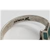 Image 7 : 5-NAVAJO STYLE STERLING RINGS (4)HAVE AN INLAY