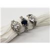 Image 1 : LOOK NEW! (3)STELRING BLING RINGS