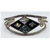 Image 1 : VINTAGE MEXICO STERLING CUFF BRACELET WITH