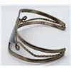 Image 2 : VINTAGE MEXICO STERLING CUFF BRACELET WITH