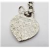 Image 3 : 7 INCH DE STERLING ID BRACELET WITH HEART CHARM