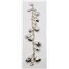 Image 2 : ITALY STERLING LINKED BRACELET WITH HEART &