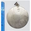 Image 2 : LOOKS NEW! STERLING CIRCULAR PENDANT WITH