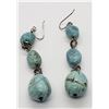 Image 2 : GORGEOUS STERLING DANGLY EARRINGS WITH