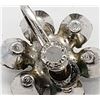 Image 3 : PAIR OF VINTAGE STERLING RHINESTONE TWIST