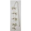Image 1 : 30 INCH FAS ITALY STERLING NECKLACE WITH