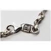 Image 4 : 2-STERLING NECKLACES/CHAING: (1)36 INCH ITALY