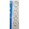 Image 2 : 7 INCH STERLING CIRCULAR PANEL BRACELET