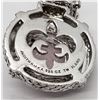 Image 5 : LARGE STERLING JUDITH RIPKA CIRCULAR PENDANT W/