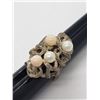 Image 1 : VINTAGE 925 HOMEMADE RING WITH FAUX PEARL
