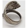 Image 6 : 3-VINTAGE STERLING SPOON RINGS