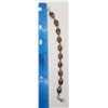 Image 2 : VINTAGE STERLING BRACELET WITH RESIN-LIKE