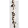 Image 2 : 7 INCH NAVAJO BEADED BRACELET WITH ANIMAL CHARMS