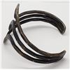 Image 2 : VINTAGE STERLING SPLIT SHANK CUFF BRACELET