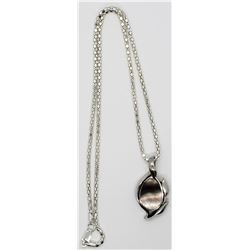 18 INCH FAS STERLING BOX CHAIN NECKLACE WITH BLE