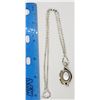 Image 4 : 18 INCH FAS STERLING BOX CHAIN NECKLACE WITH BLE